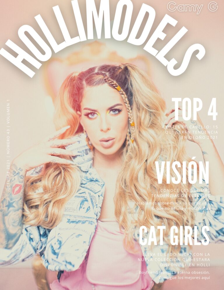 Revista Hollimodels Edición Famosos | En portada CAMY G