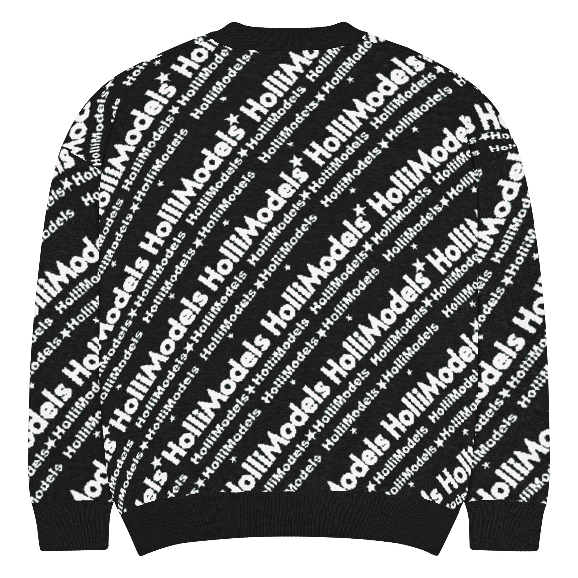 Jersey holgado de punto con cuello redondo HolliModels - Imagen 6