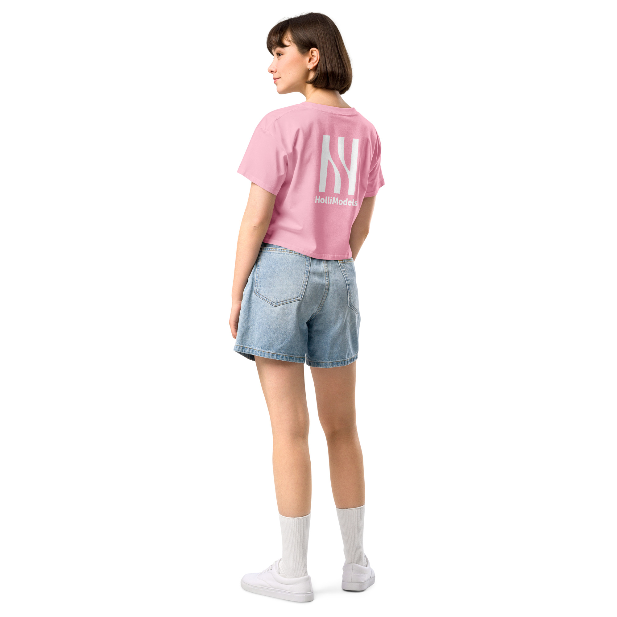 Crop top para mujer Logo HolliModels - Imagen 10