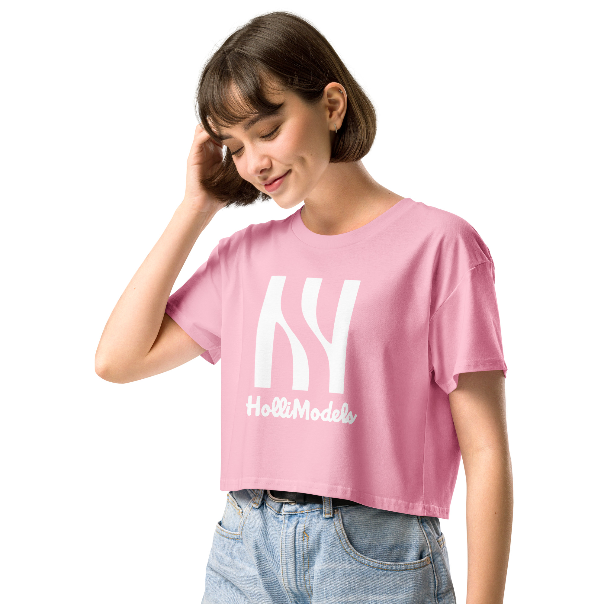 Crop top para mujer Logo HolliModels - Imagen 12