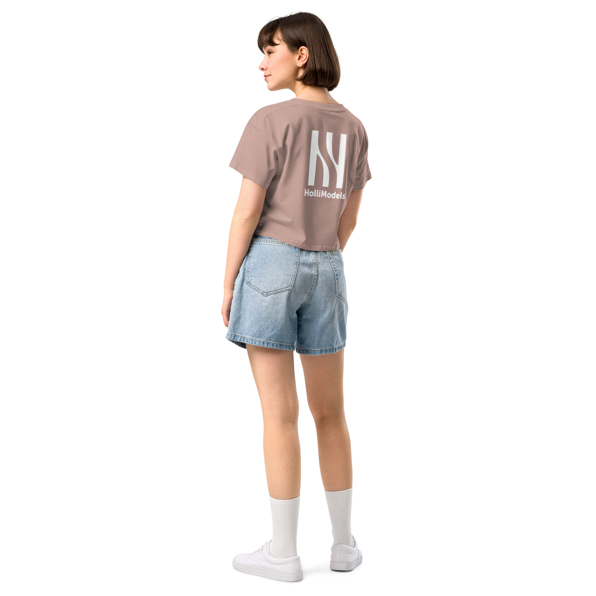 Crop top para mujer Logo HolliModels - Imagen 7