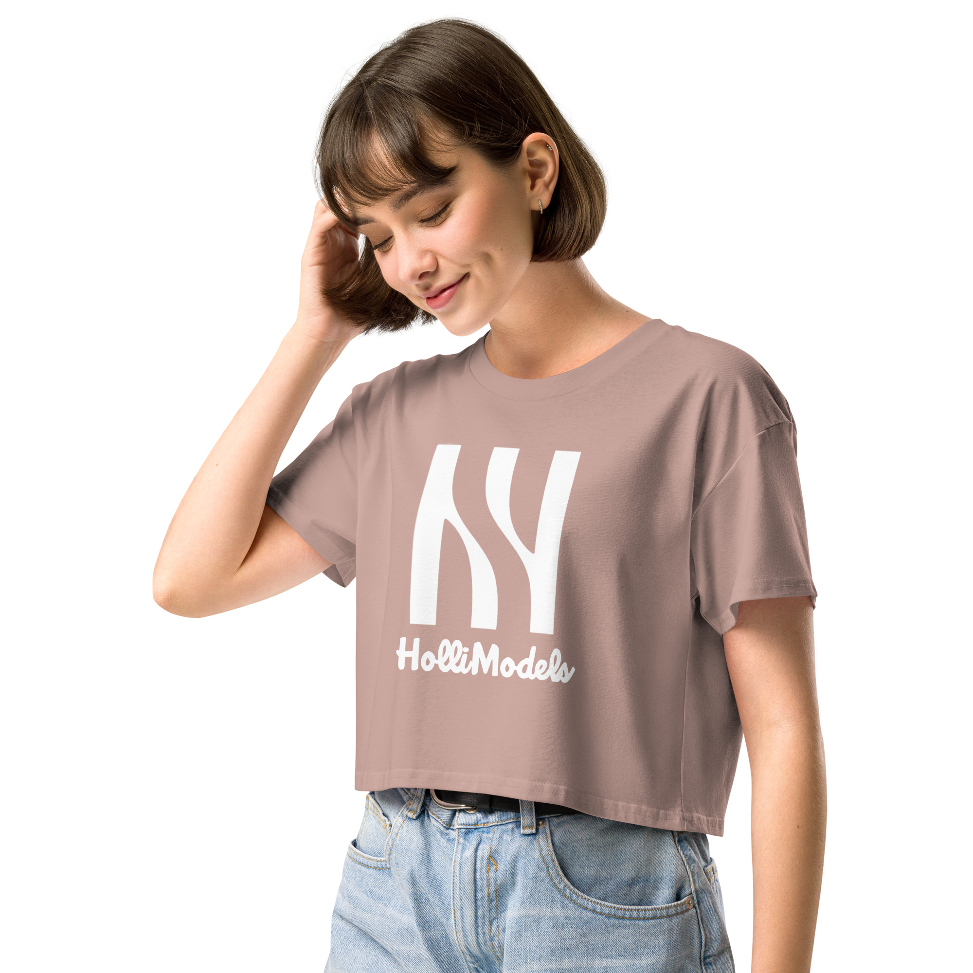 Crop top para mujer Logo HolliModels - Imagen 9