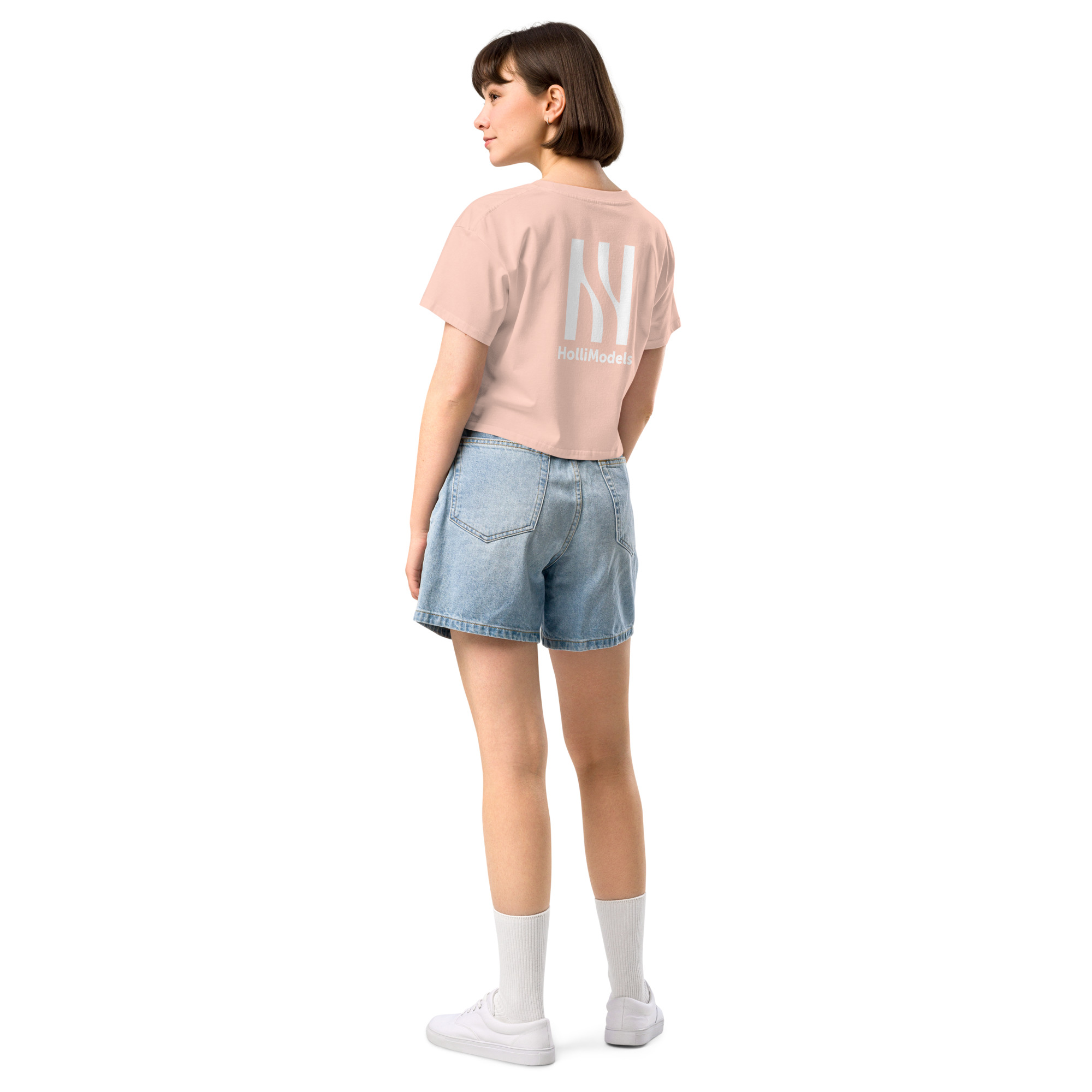 Crop top para mujer Logo HolliModels - Imagen 13